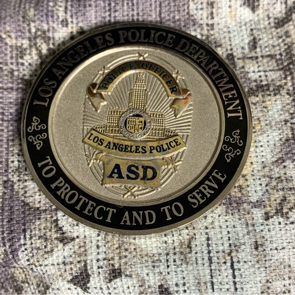 LAPD Los Angeles Police Air Support Division Challenge Coin - Picture 3 of 6